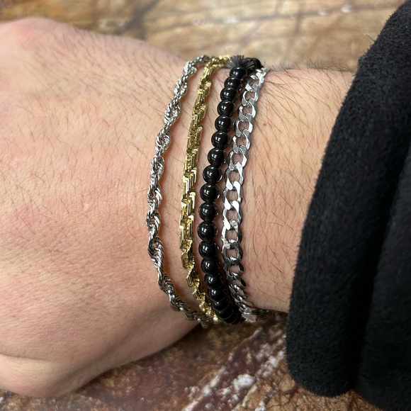 White gold 14k bracelet - Picture 2 of 3